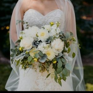 Wedding veil-ivory